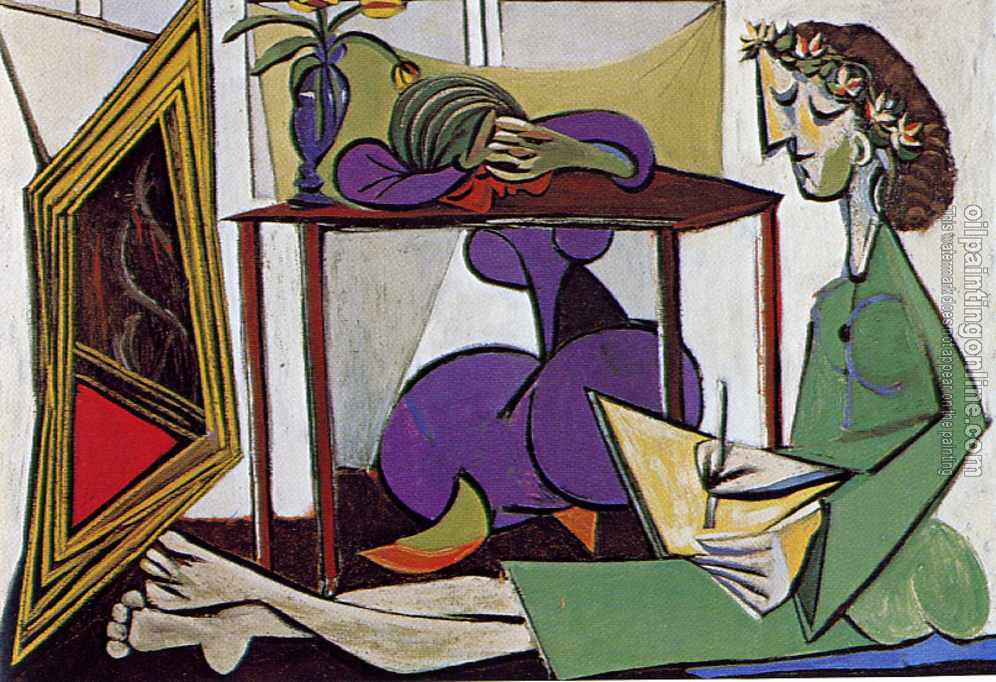 Picasso, Pablo - two women in an interior